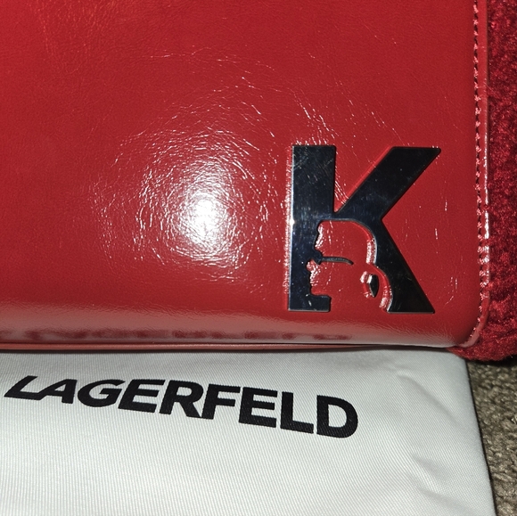 NWT Karl Lagerfeld Teddy Tote Bag - Picture 6 of 17